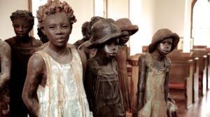 The Children of the Whitney Statues